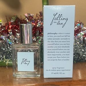 PHILOSOPHY FALLING IN LOVE FRAGRANCE. .5oz. NEW WITH BOX.